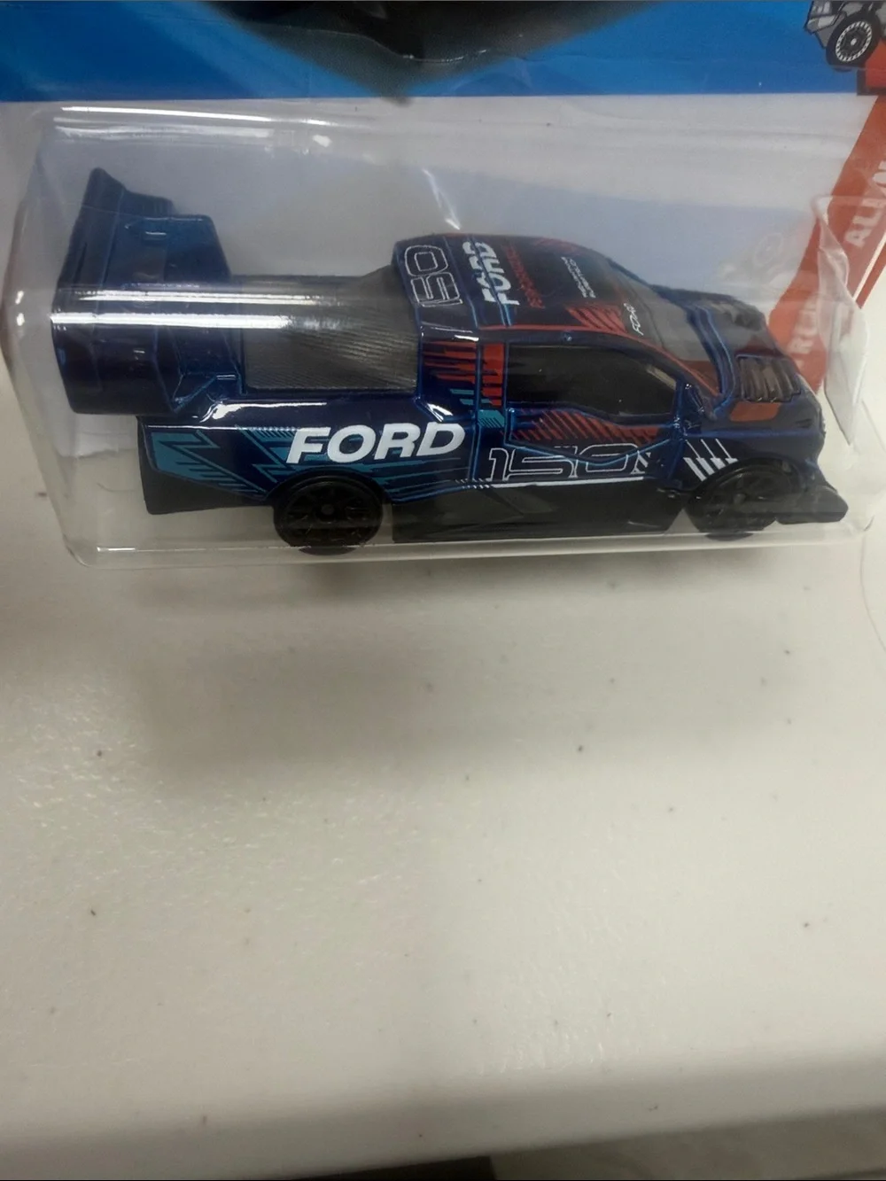 🚨Hot Wheels Ford F-150 Lightning Supertruck - Blue